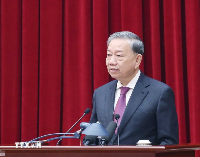 Tổng Bí thư Tô Lâm. Ảnh: Thống Nhất/TTXVN