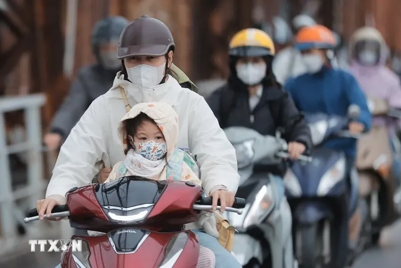 Dự báo từ chiều và đêm 28/3, không khí lạnh sẽ ảnh hưởng đến phía Đông Bắc Bộ, Bắc Trung Bộ. Ảnh: Minh Quyết/TTXVN