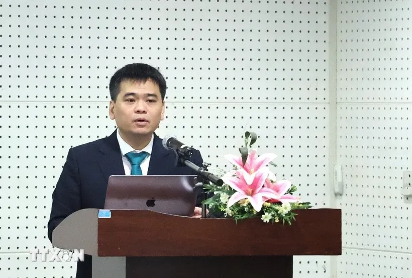 Tiến sỹ Phí Vĩnh Tường, Quyền Viện trưởng Viện Viện Kinh tế và Chính trị thế giới. Ảnh: Anh Tuấn/TTXVN