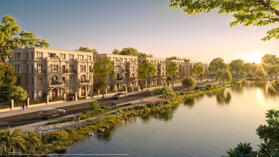 Hồ cảnh quan 51.000m2 mang lại không gian sống trong lành cho cư dân Vinhomes Wonder City