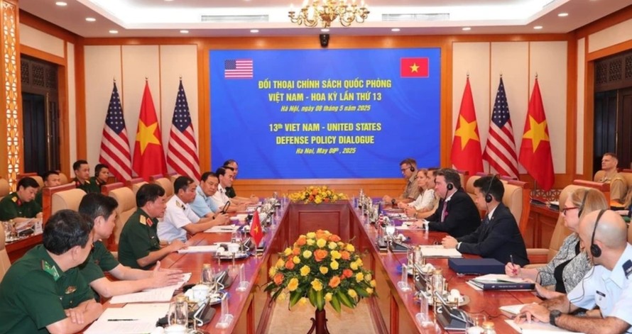 Quang cảnh buổi đối thoại. Ảnh: Trọng Đức