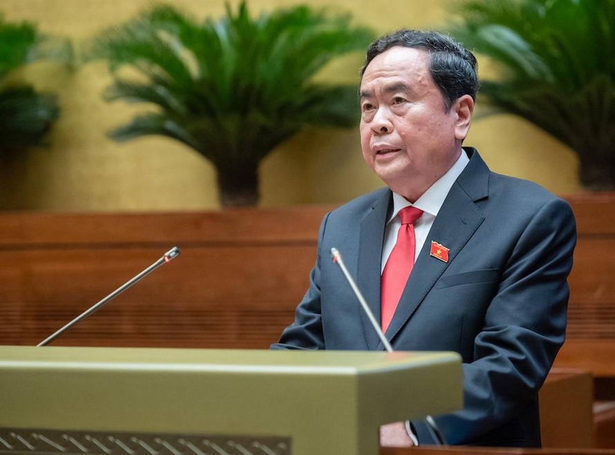 Chủ tịch Quốc hội Trần Thanh Mẫn.