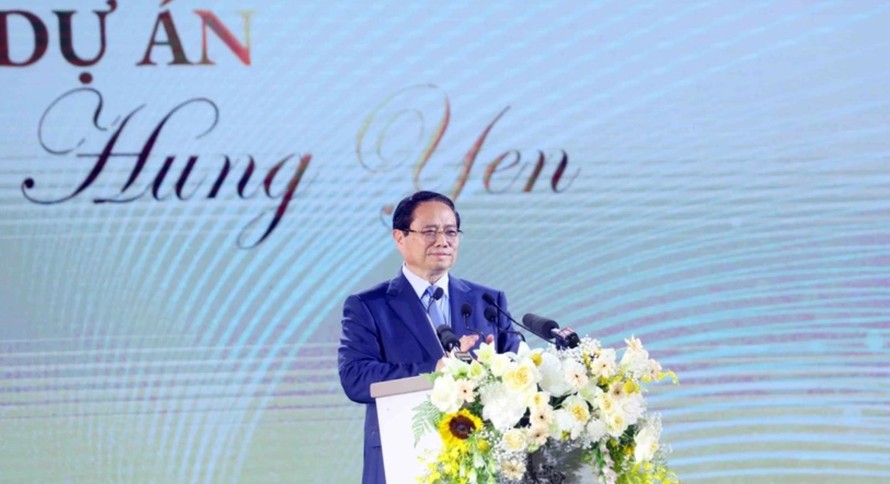 Thủ tướng Phạm Minh Chính phát biểu.