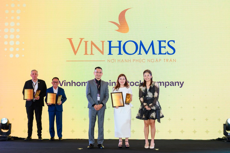 Công ty Cổ phần Vinhomes lần thứ 10 nhận giải thưởng Hubexo Asia Awards 2025.