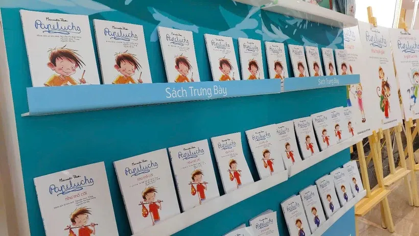 "Papelucho" gồm 12 tập, kể lại những câu chuyện đời thường dưới góc nhìn hồn nhiên và tinh tế của một cậu bé người Chile 8 tuổi. Ảnh: Minh Thu