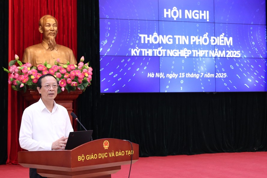 Ông Phạm Ngọc Thưởng, Thứ trưởng Bộ Giáo dục và Đào tạo.