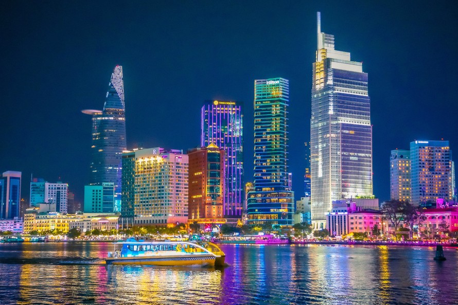 Một góc Thành phố Hồ Chí Minh. 