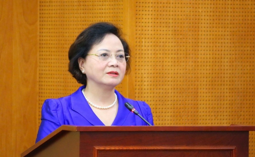 Bộ trưởng Nội vụ Phạm Thị Thanh Trà.