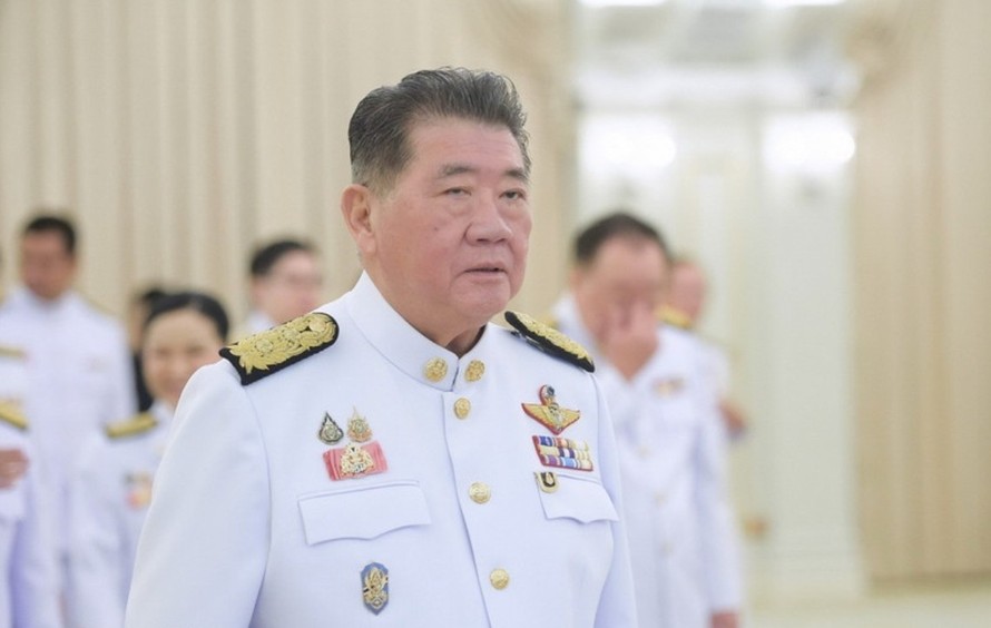 Quyền Thủ tướng Thái Lan Phumtham Wechayachai tại thủ đô Bangkok.