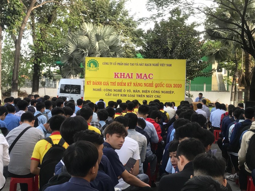 Khai mạc “Kỳ đánh giá thí điểm kỹ năng nghề Quốc gia 2020".