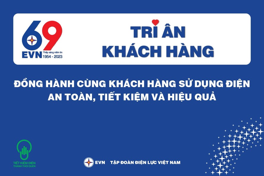 EVN triển khai tháng tri ân khách hàng năm 2023