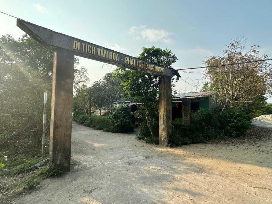 Phật viện Đồng Dương tại xã Bình Định, huyện Thăng Bình, tỉnh Quảng Nam.