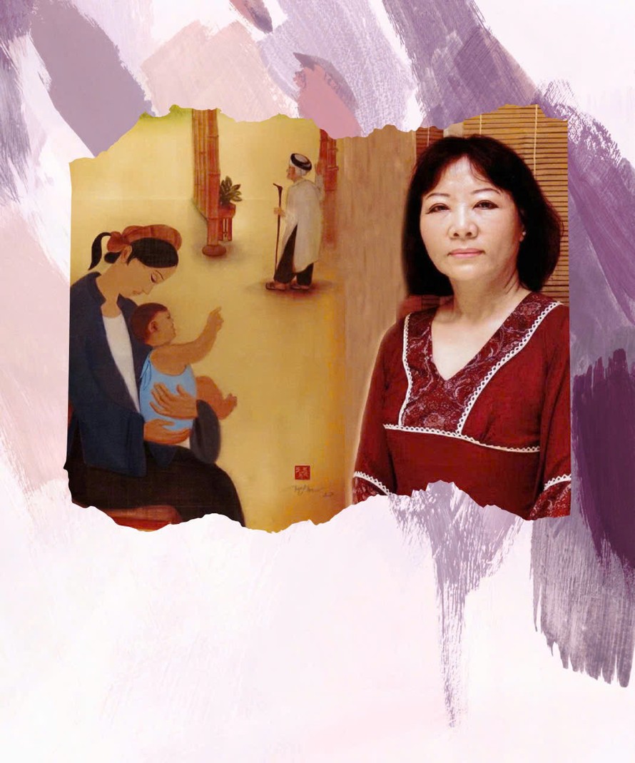 Họa sĩ Ngọc Mai và tác phẩm vẽ Chinh phụ ngâm