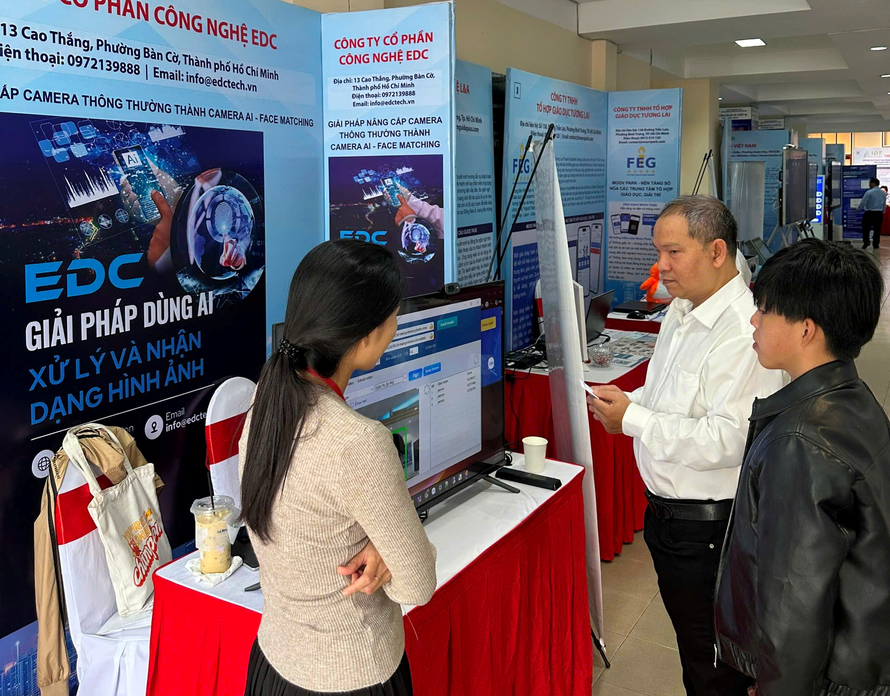 Ảnh gian hàng EDC Tech tại sự kiện Techmart 2025