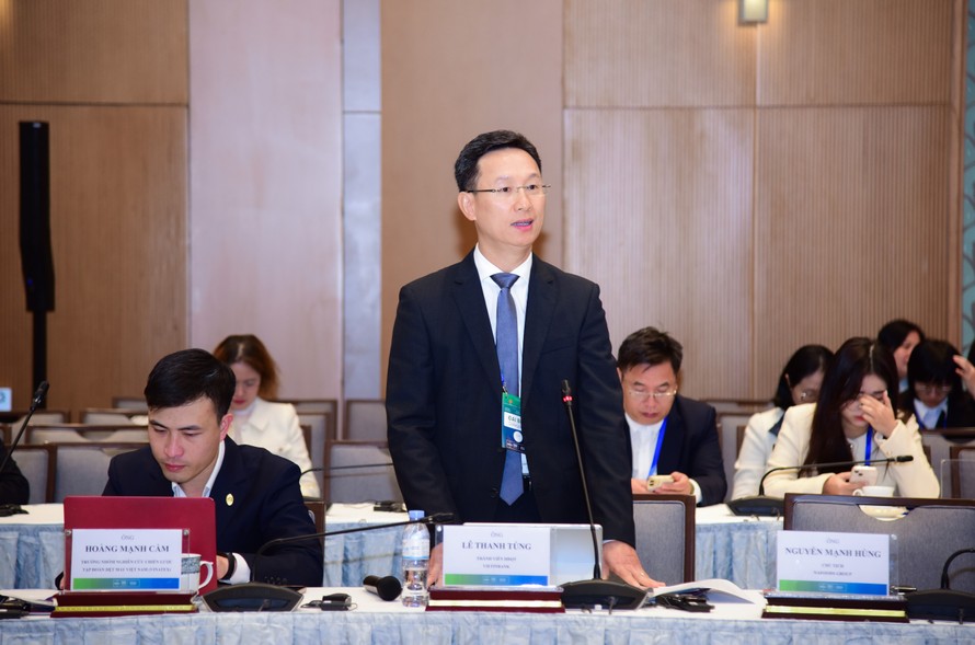 Thành viên HĐQT VietinBank Lê Thanh Tùng khẳng định: Bên cạnh chuyển đổi số, chiến lược xanh là một trong những chiến lược quan trọng của VietinBank