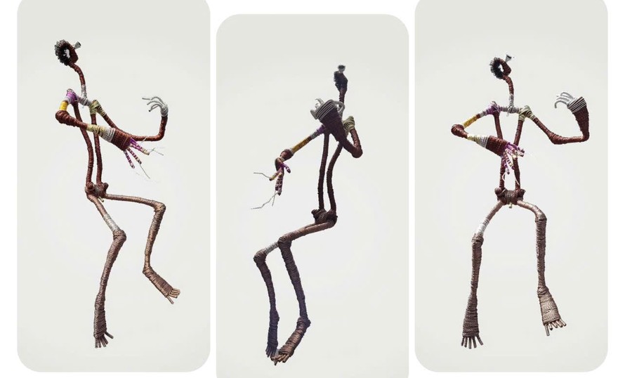 Một tác phẩm trong "Ngẫm 2" của nhà điêu khắc Trần Việt Hưng