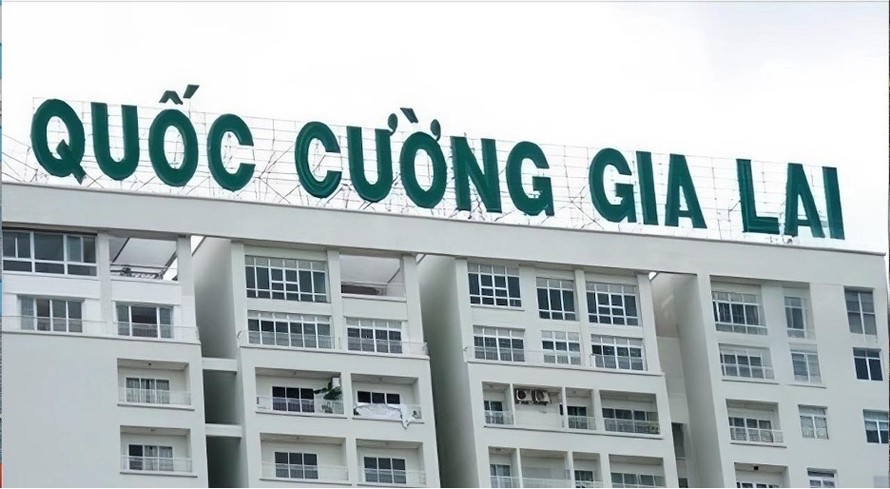 Quốc Cường Gia Lai vẫn bị nghi ngờ khả năng hoạt động liên tục. Ảnh TL