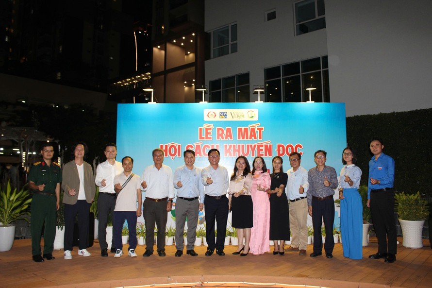 Lễ ra mắt Hội sách Khuyến đọc tại chung cư Vista Verde (phường Cát Lái, TPHCM)