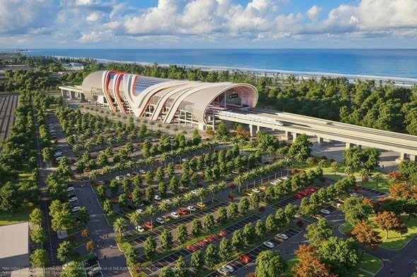 Thiết kế nhà ga tuyến Metro Bến Thành - Cần Giờ.