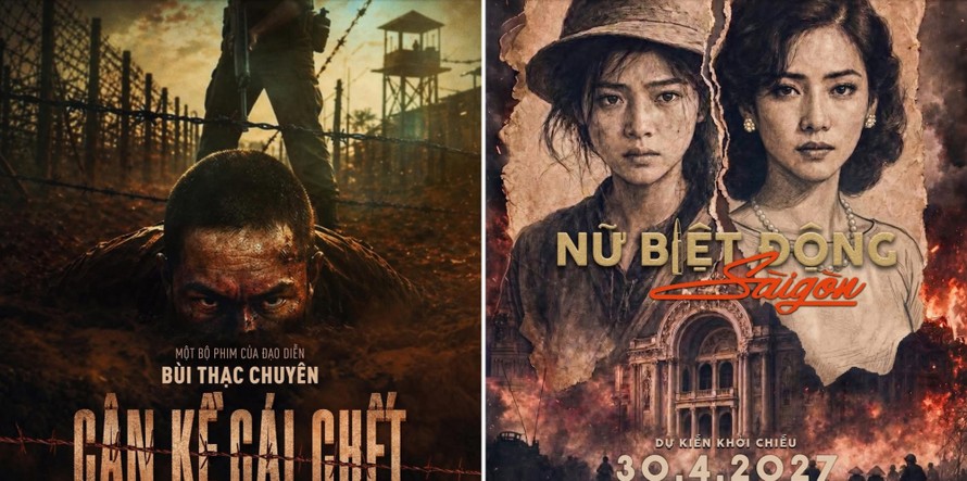 Hai dự án phim điện ảnh về đề tài lịch sử mới “Cận kề cái chết” và “Nữ biệt động Sài Gòn”