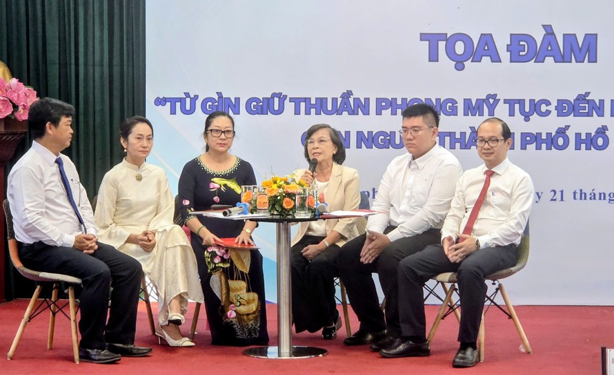 Nguyên Phó bí thư Thành ủy, nguyên Chủ tịch HĐND TPHCM Phạm Phương Thảo đúc kết một số phẩm chất con người TPHCM