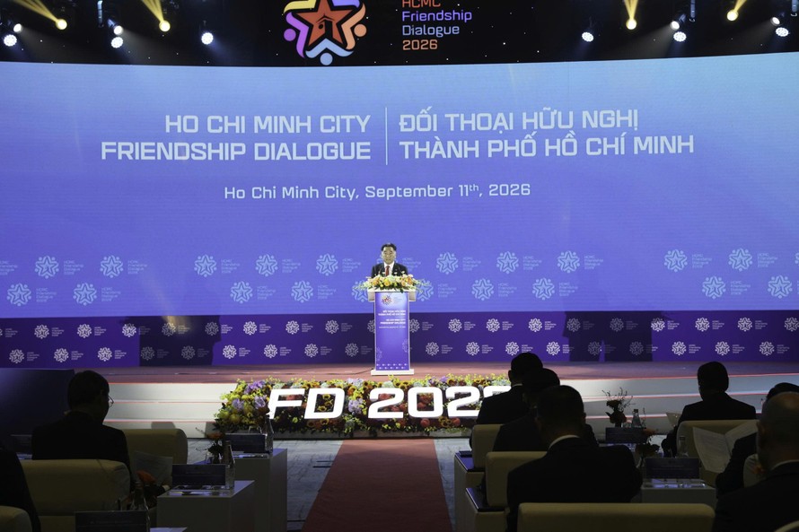 Ông Nguyễn Lộc Hà - Phó Chủ tịch Thường trực Uỷ ban Nhân dân TPHCM phát biểu chỉ đạo tại Hội nghị.