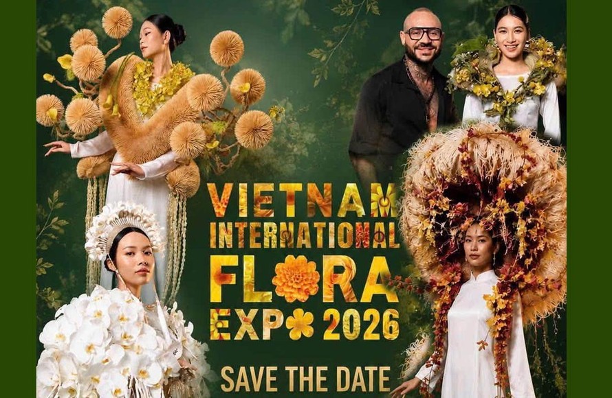 Lễ hội hoa quốc tế 2026 (VIFE 2026) diễn ra trong ba ngày từ 18 đến 20/9 tại Dinh Độc Lập (TP.HCM)