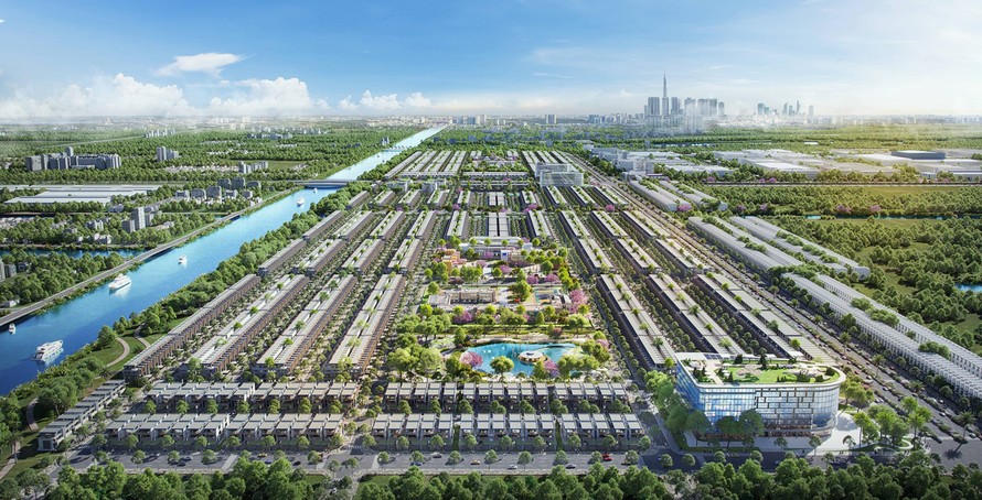 Phối cảnh dự án Khu dân cư Mai Bá Hương (tên thương mại: Dragon Eden) gắn với thương hiệu Tandoland.