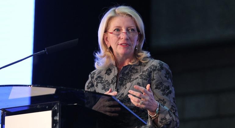 Giám đốc điều hành Quỹ Nhi đồng Liên hợp quốc (UNICEF) Catherine Russell.