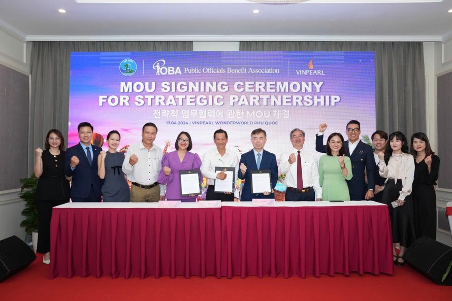 Hiệp hội công ích chung Hàn Quốc ký kết ghi nhớ xúc tiến chương trình phúc lợi tại Vinpearl