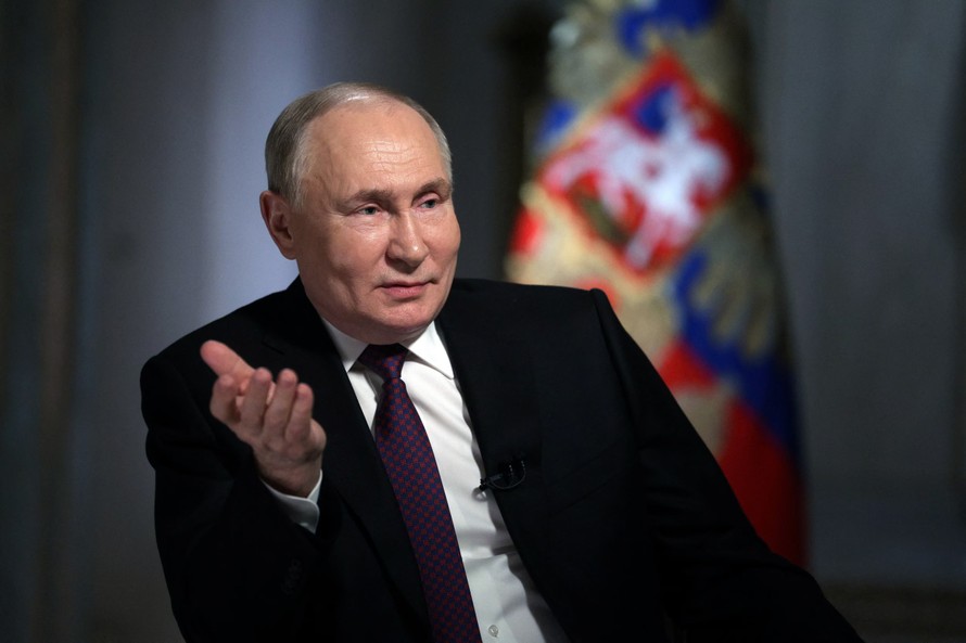Tổng thống Nga Vladimir Putin. Ảnh: Reuters.