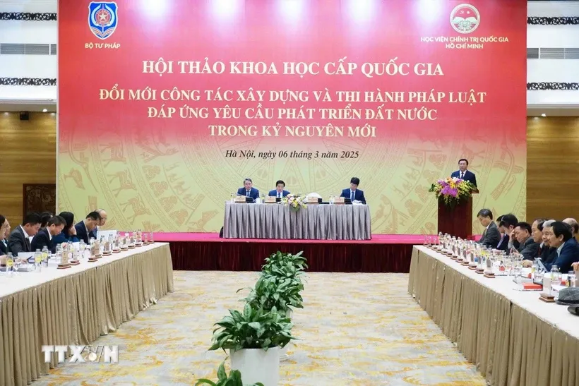 Quang cảnh buổi hội thảo. Ảnh: Tú Anh/TTXVN phát