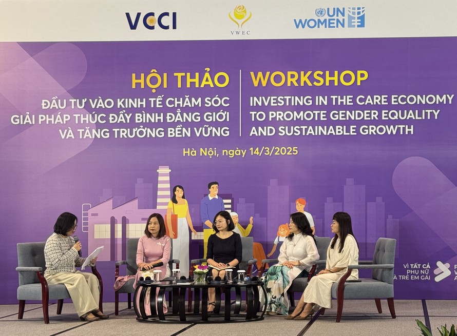 Phiên thảo luận: Giải mã kinh tế chăm sóc trong khuôn khổ Hội thảo.