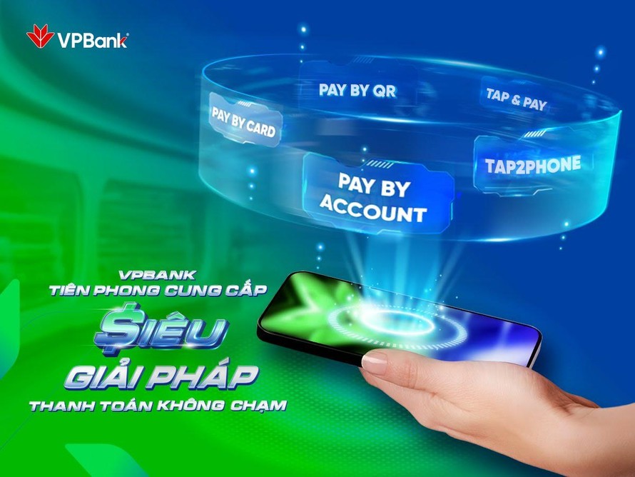 VPBank sở hữu đa dạng các hình thức thanh toán một chạm.