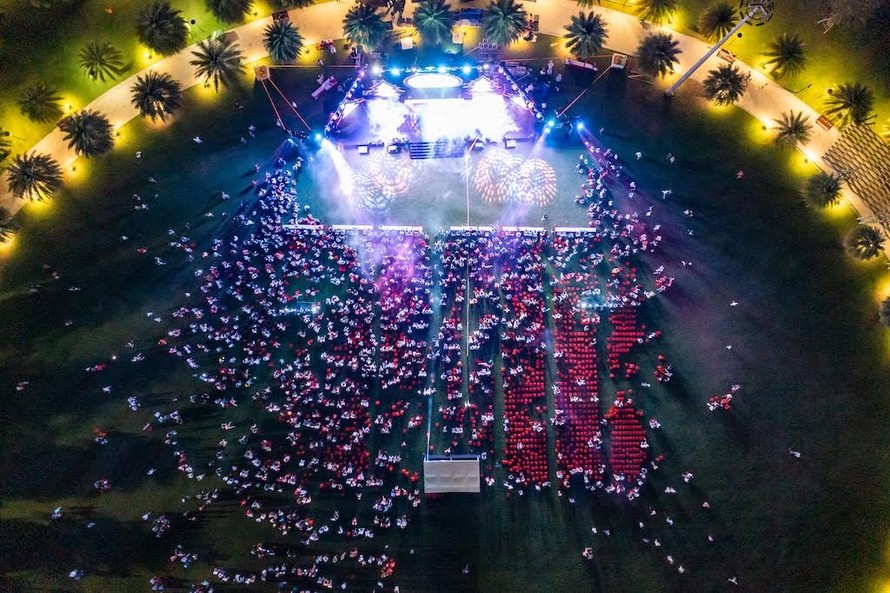 Vinhomes Grand Park là điểm hẹn lễ hội, giải trí quen thuộc của cư dân TP.HCM