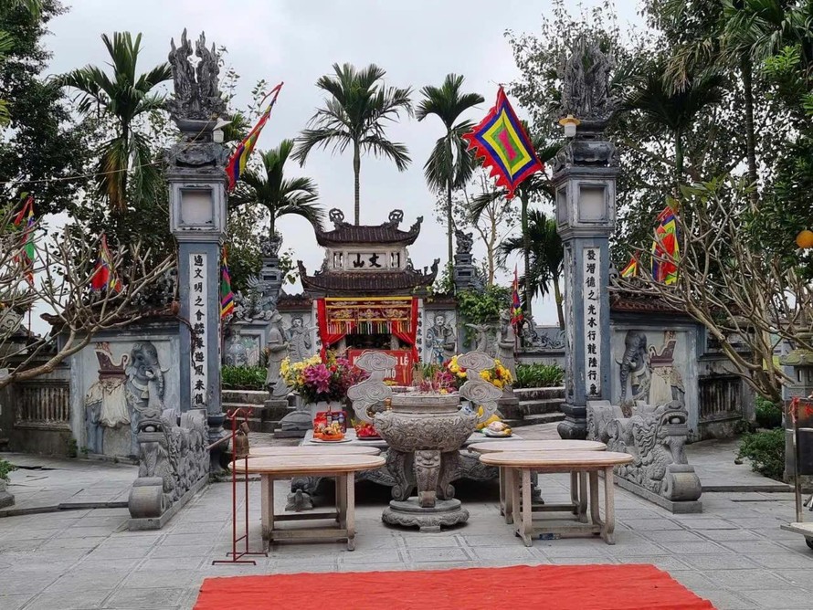 Lăng Văn Sơn thuộc làng Thượng Hội, xã Tân Hội, huyện Đan Phượng (Hà Nội) (Ảnh: Báo Tin Tức).