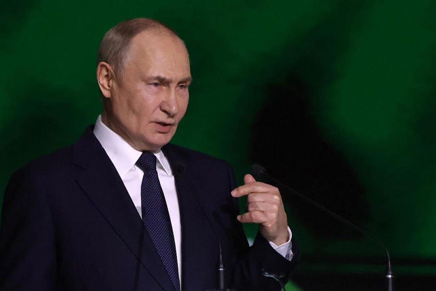 Tổng thống Nga Vladimir Putin.