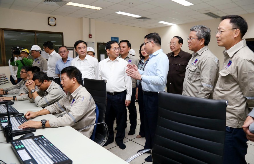 Phó thủ tướng Bùi Thanh Sơn thăm nhà máy Đạm Phú Mỹ