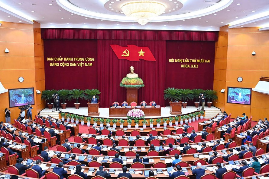 Khai mạc Hội nghị lần thứ 12 Ban Chấp hành Trung ương Đảng khóa XIII ngày 18/7/2025.