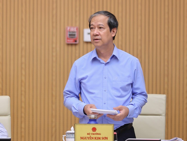 Theo Bộ trưởng, các tỉnh đã vào cuộc rất tích cực trong triển khai xây dựng 100 trường học vùng biên. Ảnh: VGP/Nhật Bắc.