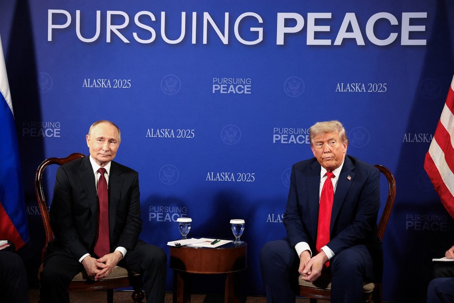 Tổng thống Mỹ Donald Trump và Tổng thống Nga Vladimir Putin.