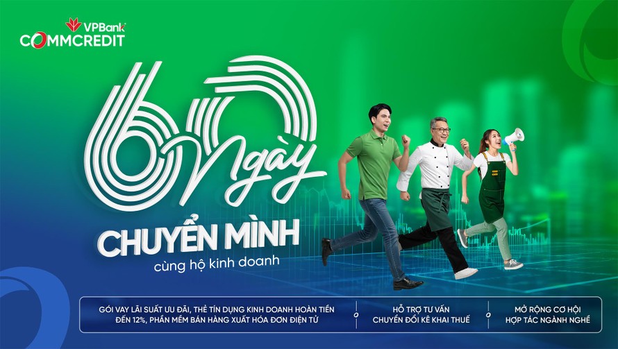 VPBank đồng hành cùng hộ kinh doanh trong 60 ngày cao điểm chuyển đổi thuế