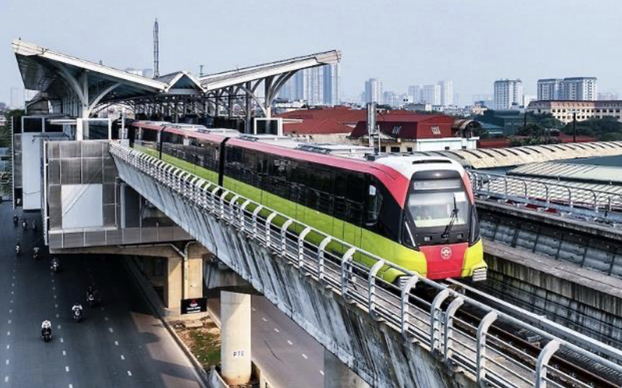 BĐS quanh metro Nhổn - ga Hà Nội tăng giá mạnh theo tiến độ hoàn thiện.
