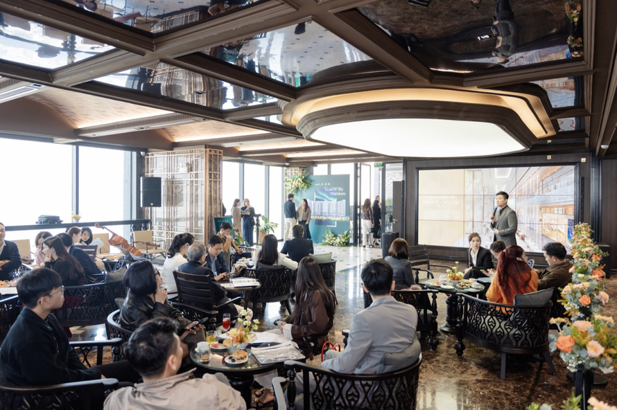 Không gian sự kiện Sky Mansions Gathering. Ảnh: Grand M.