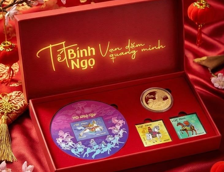 Tem Tết Bính Ngọ và xu “Nhật Mã Phi Vân” lan tỏa thông điệp Mã đáo thành công