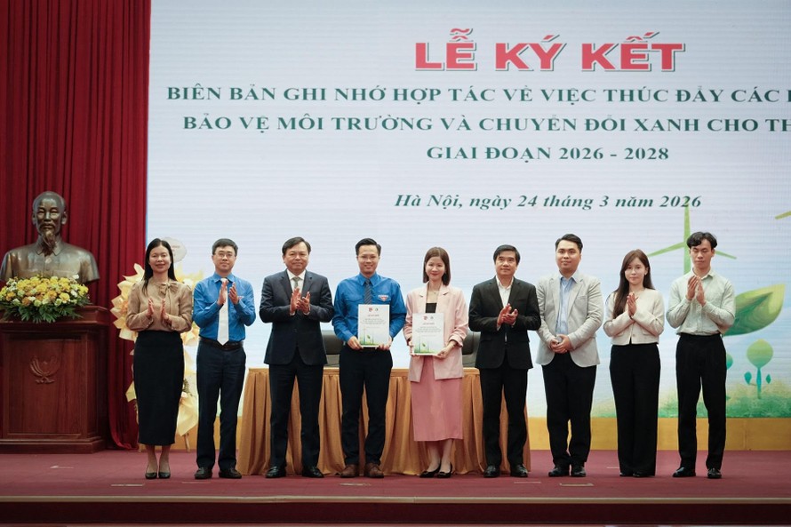 Quỹ Vì tương lai xanh cùng Đoàn Thanh niên Bộ Nông nghiệp & Môi trường chung tay thúc đẩy sáng kiến xanh