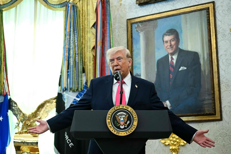 Tổng thống Mỹ Donald Trump.