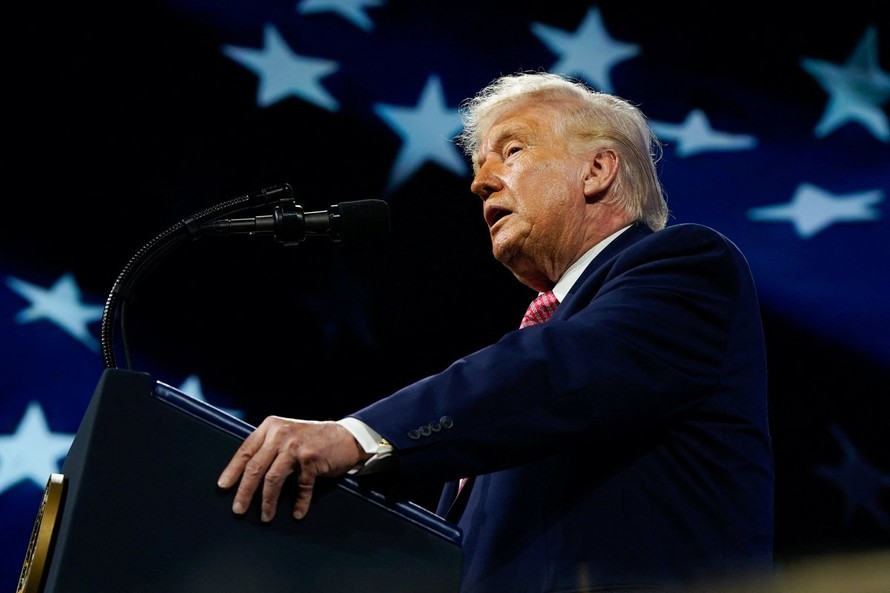 Tổng thống Mỹ Donald Trump.