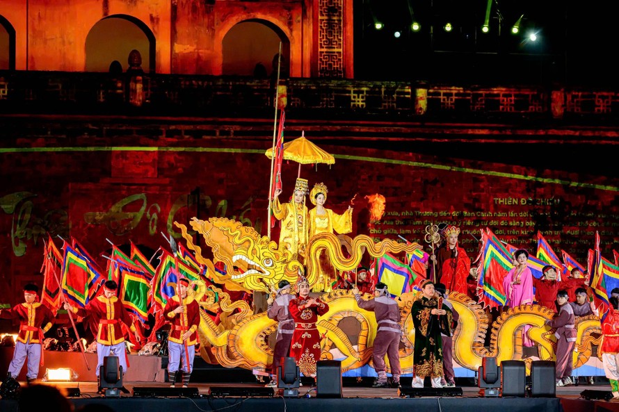 Chương trình nghệ thuật đậm sắc màu di sản văn hóa tại Hoàng Thành Thăng Long của mùa lễ hội năm 2025.