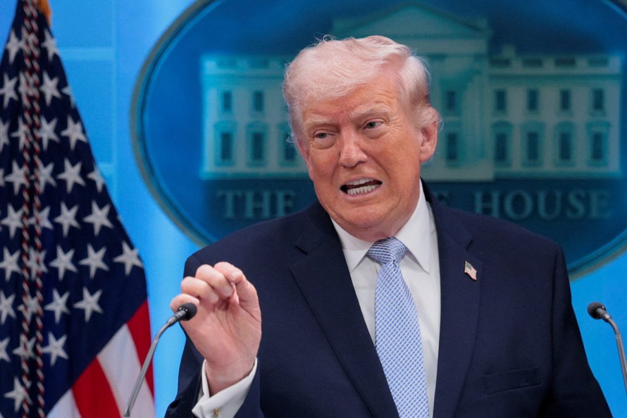 Tổng thống Mỹ Donald Trump.